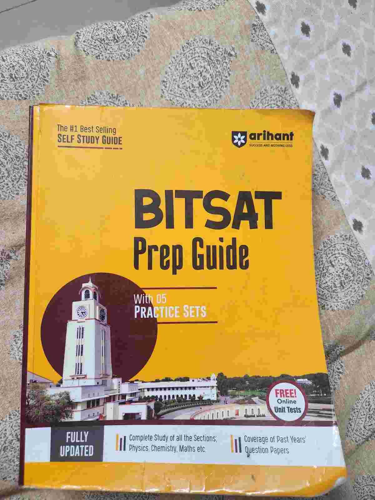 Arihant BITSAT Prep Guide ( With 5 Practice Sets )